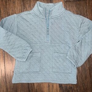 J crew crewcuts half zip sweatshirt xs 4-5